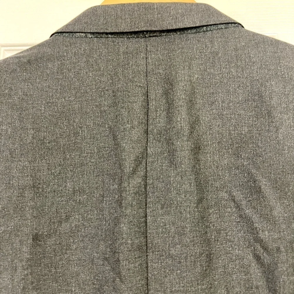 J Crew Mens Ludlow slim fit Suit Blazer Jacket Gray Italian Super 120’s Wool 42R